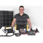 Review of Go Power RV Solar Panels - Roof Mounted Solar Kit w Inverter - 34282183