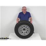 Review of Goodyear Trailer Tires and Wheels - Tire with Aluminum Wheel - LH53FR