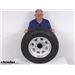 Review of Goodyear Trailer Tires and Wheels - Tire with Wheel - LH63FR