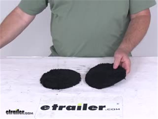 Chemical Guys 5.5 Black Optics Microfiber Black Polishing Pad