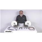 Review of Hydrastar Trailer Brakes - Single Axle Disc Brake Kit with Actuator - HYD54VR