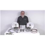 Review of Hydrastar Trailer Brakes - Single Axle Disc Brake Kit with Actuator - HYD57VR