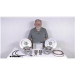 Review of Hydrastar Trailer Brakes - Single Axle Disc Brake Kit with Actuator - HYD84VR