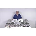 Review of Hydrastar Trailer Brakes - Tandem Axle Disc Brake Kit with Actuator - HYD37VR