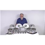 Review of Hydrastar Trailer Brakes - Tandem Axle Disc Brake Kit with Actuator - HYD74VR