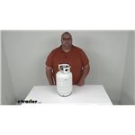 Review of Ignik Propane Accessories - Refillable Propane Tank 10lb - GN58FR
