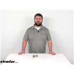 Review of JR Products Enclosed Trailer Parts - Door Keeper - 37210515