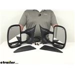 Review of K Source Custom Towing Mirrors - Full Replacement Mirror - KS61095-96F