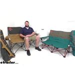 Review of Kelty Camping Chairs - Teal and Brown Loveseat Camp Chair - KE84AR