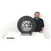Review of Kenda Trailer Tires and Wheels - Karrier ST175/80R13 LR C Radial Aluminum Wheel - KE53JR