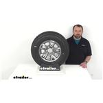 Review of Kenda Trailer Tires and Wheels - Karrier ST185/80R13 LR D Radial Aluminum Wheel - KE33JR