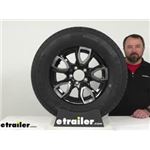 Review of Kenda Trailer Tires and Wheels - Karrier ST205/75R15 LR C Radial 15 Inch Aluminum - KE27JR