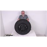 Review of Kenda Trailer Tires and Wheels - Tire with Aluminum Wheel - KE45JR