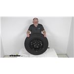 Review of Kenda Trailer Tires and Wheels - Tire with Aluminum Wheel - KE95JR