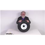 Review of Kenda Trailer Tires and Wheels - Tire with Wheel - AM30100 Video
