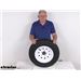Review of Kenda Trailer Tires and Wheels - Tire with Wheel - AM31991