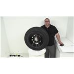 Review of Kenda Trailer Tires and Wheels - Tire with Wheel - KE22EV Video