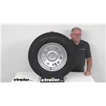 Review of Kenda Trailer Tires and Wheels - Tire with Wheel - KE79JR