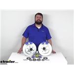 Review of Kodiak Trailer Brakes - 12" Hub/Rotor - 6 on 5-1/2 - Dacromet Disc Brakes - KOD29FR