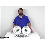 Review of Kodiak Trailer Brakes - 12 Inch Hub/Rotor - 6 on 5-1/2 - Dacromet Disc Brakes - KOD69FR