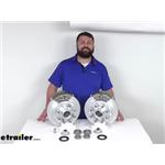 Review of Kodiak Trailer Brakes - 13" Hub/Rotor 7K Dacromet/Stainless Disc Brakes  - KOD95FR