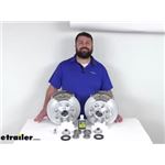 Review of Kodiak Trailer Brakes - 13" Hub/Rotor 7K Dacromet/Stainless Disc Brakes - KOD45FR
