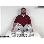 Review of Kodiak Trailer Brakes - 13" Hub/Rotor 8K Dacromet Disc Brakes - KOD74VR