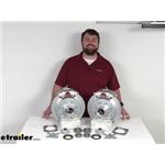 Review of Kodiak Trailer Brakes - 13" Hub/Rotor Dacromet 8K Disc Brakes - KOD64VR