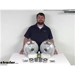 Review of Kodiak Trailer Brakes - 13" Hub/Rotor Dacromet Disc Brakes - KOD77VR