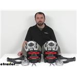 Review of Kodiak Trailer Brakes - E-Coat Disc Brake Kit 11" Rotors 8 on 6-1/2" 10K - K2HR10A11RERR