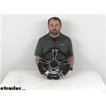 Review of Lionshead Trailer Tires and Wheels - Aluminum Liger Trailer Wheel Black - LH22FR