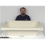 Review of Lippert RV Showers and Tubs - Parchment RV Bathtub Front Drain - LC209385