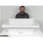 Review of Lippert RV Showers and Tubs - White RV Bathtub With Front Drain - LC209661