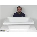Review of Lippert RV Showers and Tubs - White RV Bathtub With Right Hand Drain - LC209658