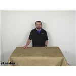 Review of Lippert Tan Mattress Cover For Teddy Bear RV Bunk Bed Mattress - LC679302