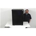 Review of Norcold RV Refrigerators - 12 Volt Black RV Mini Fridge With Freezer - NC37VR