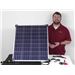 Review of OptiMate RV Solar Panels - 80 Watt Portable Solar Kit - MA66JR