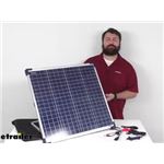 Review of OptiMate RV Solar Panels - Portable 60 Watt Solar Panel Kit - MA96JR