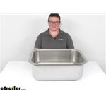 Review of Patrick Distribution RV Sinks - Single Bowl Stainless Steel Kitchen Sink - 277-000202