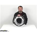 Review of Phoenix USA QuickTrim Ring Cover for 15 Inch Trailer Wheel - QT655CLO
