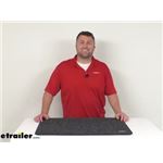 Review of Prest-O-Fit RV Rugs - Granite Black 30 x19 Inch RV Doormat - PR99VR