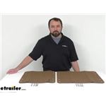 Review of Prest-O-Fit RV Step Covers - 2 Piece Rug Set For 2nd Gen MORryde StepAbove Step - PR48SR