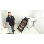 Review of Prest-O-Fit RV Step Covers - Brown 4 Piece Step Rug Lippert Solid Step - PR33TR