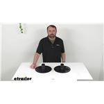 Review of RVpaws V2 Replacement RV Foot Pads 2 Inch Round Leveling Jack Leg - RV57FR