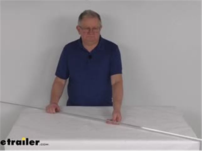 Aluminum J Channel Edge Trim for Trailers and RVs