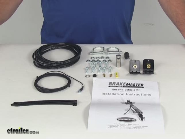 Second Vehicle Kit for Roadmaster BrakeMaster Flat Tow Brake