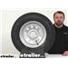 Review of ST175/80R13 LR C Radial Trailer Tire 13 Inch Silver Mod Steel Wheel - KE49JR