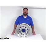 Review of Sendel Trailer Tires and Wheels - Aluminum Hi-Spec Series 03 Trailer Wheel - SEN34FR
