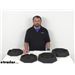 Review of SnapPad RV Jack Pads - EQ Plus Jack Pads 10 Inch Round Octagonal - SP64FR84