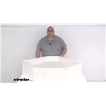 Review of Specialty Recreation RV Showers and Tubs - Indoor Shower - SR38MR